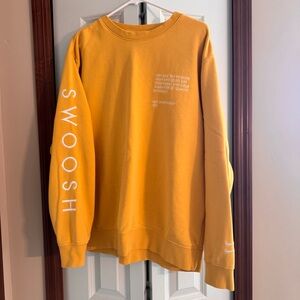 Nike Men's Bold Yellow Crewneck Sweater Size XL
